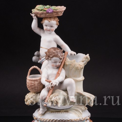 Фарфоровая статуэтка Аллегория лета, Muller & Co, Германия, кон. 19 - нач. 20 вв.