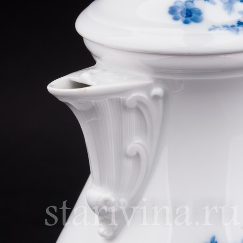 Фарфоровый чайник Хризантемы, Meissen, Германия, сер. 20 в.