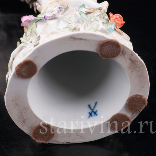 Фарфоровая Фруктовница два путти, Meissen, Германия, 1977 г.