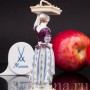 Фарфоровая статуэтка Торговка яблоками, Cries de Paris, Meissen, Германия, сер. 19 - нач. 20 вв.