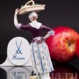 Фарфоровая статуэтка Торговка яблоками, Cries de Paris, Meissen, Германия, сер. 19 - нач. 20 вв.