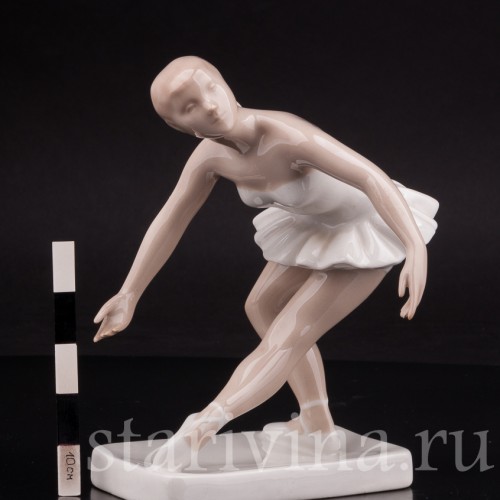 Фарфоровая фигурка Балерина, Royal Dux, Чехия, 1951-91 гг.