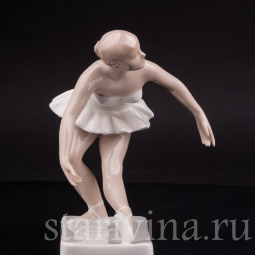Фарфоровая фигурка Балерина, Royal Dux, Чехия, 1951-91 гг.