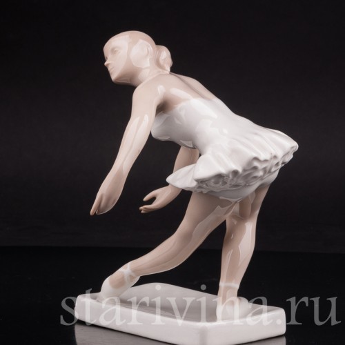 Фарфоровая фигурка Балерина, Royal Dux, Чехия, 1951-91 гг.