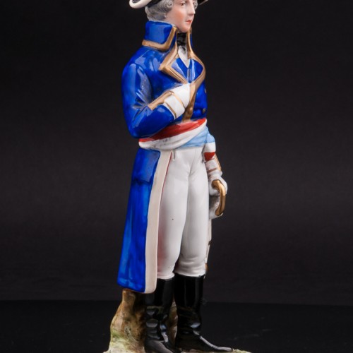 Фарфоровая статуэтка Франсуа Келлерман, Scheibe-Alsbach, Германия, вт пол. 20 века.