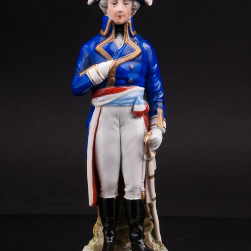 Фарфоровая статуэтка Франсуа Келлерман, Scheibe-Alsbach, Германия, вт пол. 20 века.