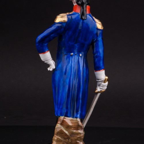 Фарфоровая статуэтка Жильбер Лафайет, Scheibe-Alsbach, Германия, вт. пол. 20 в.