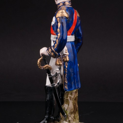 Фарфоровая статуэтка Маршала Луи-Габриэль Сюше, Porcelaine de Paris, Франция, сер. 20 века.