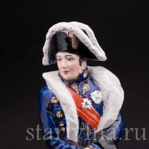 Фарфоровая статуэтка Маршала Мишель Ней, Porcelaine de Paris, Франция, сер. 20 века.