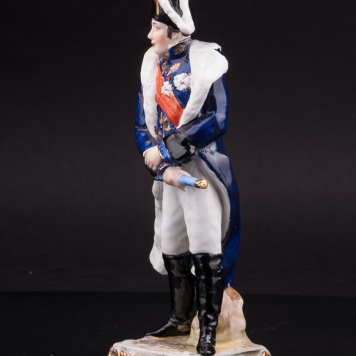 Фарфоровая статуэтка Маршала Мишель Ней, Porcelaine de Paris, Франция, сер. 20 века.