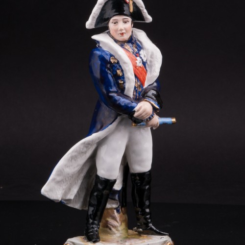 Фарфоровая статуэтка Маршала Мишель Ней, Porcelaine de Paris, Франция, сер. 20 века.