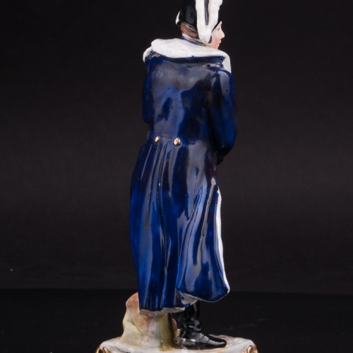 Фарфоровая статуэтка Маршала Мишель Ней, Porcelaine de Paris, Франция, сер. 20 века.