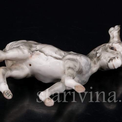 Фигурка из фарфора Ослик, Hutschenreuther, Германия, 1960-70 гг.