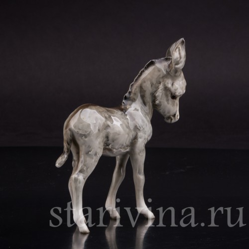 Фигурка из фарфора Ослик, Hutschenreuther, Германия, 1960-70 гг.