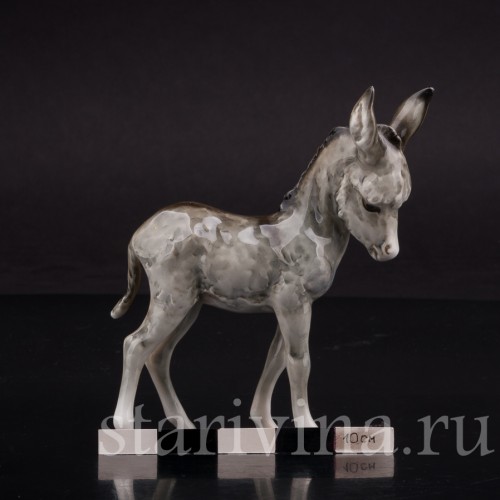 Фигурка из фарфора Ослик, Hutschenreuther, Германия, 1960-70 гг.