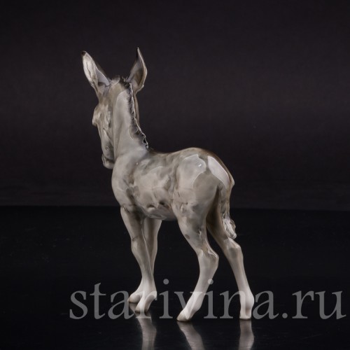 Фигурка из фарфора Ослик, Hutschenreuther, Германия, 1960-70 гг.