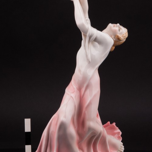 Фарфоровая статуэтка танцовщицы Айседора Дункан, Karl Ens, Германия, 1920-30 гг.