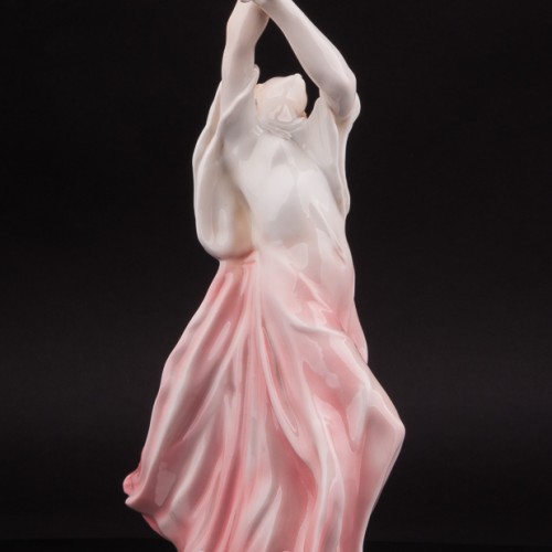 Фарфоровая статуэтка танцовщицы Айседора Дункан, Karl Ens, Германия, 1920-30 гг.