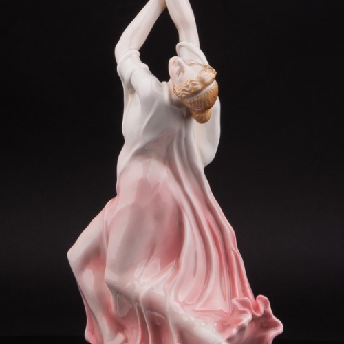 Фарфоровая статуэтка танцовщицы Айседора Дункан, Karl Ens, Германия, 1920-30 гг.