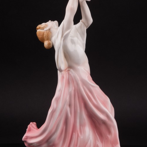 Фарфоровая статуэтка танцовщицы Айседора Дункан, Karl Ens, Германия, 1920-30 гг.