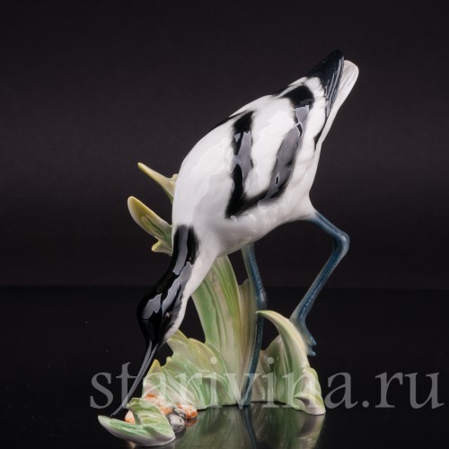 Фарфоровая статуэтка птицы Шилоклювка, Goebel, Германия, до 1990 г.