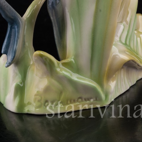 Фарфоровая статуэтка птицы Шилоклювка, Goebel, Германия, до 1990 г.