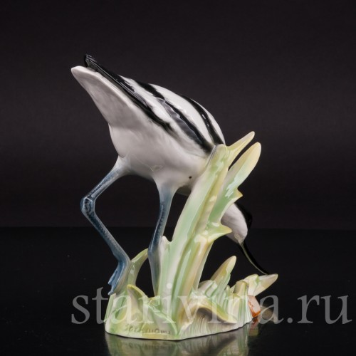Фарфоровая статуэтка птицы Шилоклювка, Goebel, Германия, до 1990 г.