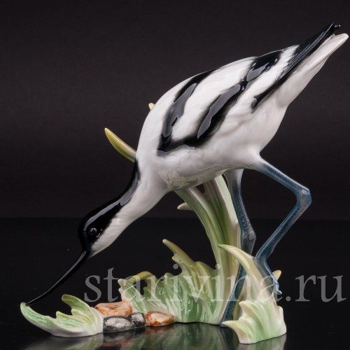 Фарфоровая статуэтка птицы Шилоклювка, Goebel, Германия, до 1990 г.