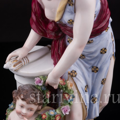 Фарфоровая статуэтка Венера и Купидон Karl Ens, Германия, 1900 гг.