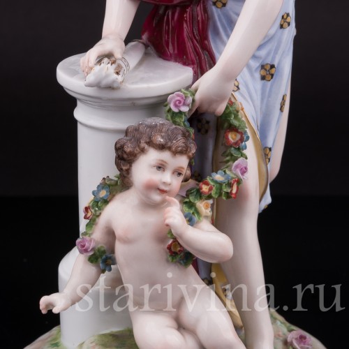 Фарфоровая статуэтка Венера и Купидон Karl Ens, Германия, 1900 гг.