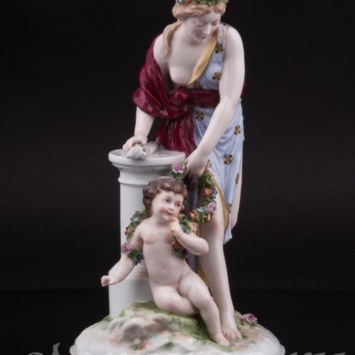 Фарфоровая статуэтка Венера и Купидон Karl Ens, Германия, 1900 гг.