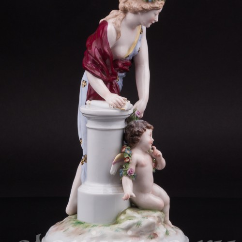 Фарфоровая статуэтка Венера и Купидон Karl Ens, Германия, 1900 гг.