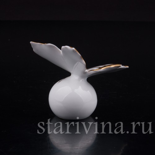 Фигурка из фарфора Бабочка, Metzler & Ortloff, Германия, до 1972 года.