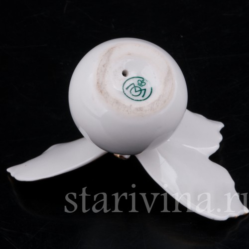 Фигурка из фарфора Бабочка, Metzler & Ortloff, Германия, до 1972 года.