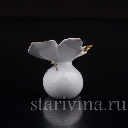 Фигурка из фарфора Бабочка, Metzler & Ortloff, Германия, до 1972 года.