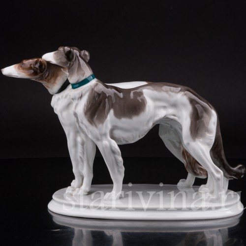 Фарфоровая статуэтка собак Две борзые, Karl Ens, Германия, 1920-30 гг.