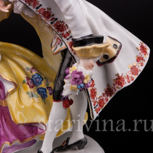 Статуэтка из фарфора После выступления, Дрезден, Германия, кон. 19 - нач. 20 вв.
