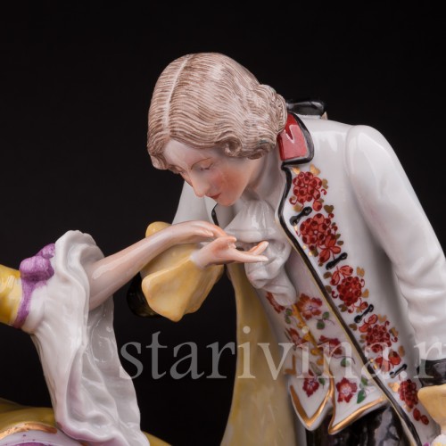 Статуэтка из фарфора После выступления, Дрезден, Германия, кон. 19 - нач. 20 вв.