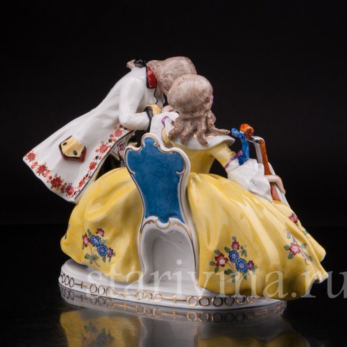 Статуэтка из фарфора После выступления, Дрезден, Германия, кон. 19 - нач. 20 вв.