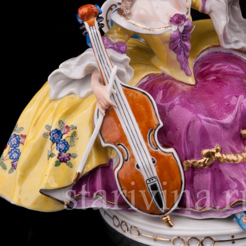 Статуэтка из фарфора После выступления, Дрезден, Германия, кон. 19 - нач. 20 вв.