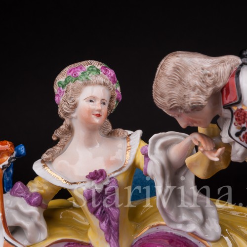 Статуэтка из фарфора После выступления, Дрезден, Германия, кон. 19 - нач. 20 вв.