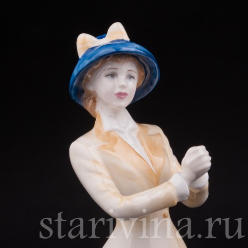 Фигурка девушки из фарфора Ханна, Royal Doulton, Великобритания, 2001 год.