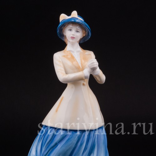 Фигурка девушки из фарфора Ханна, Royal Doulton, Великобритания, 2001 год.