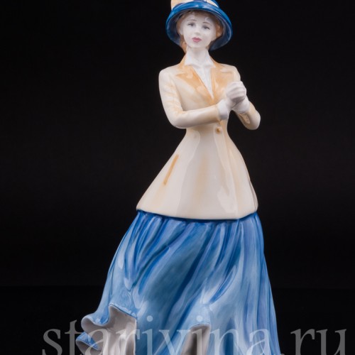 Фигурка девушки из фарфора Ханна, Royal Doulton, Великобритания, 2001 год.