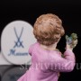 Фарфоровая статуэтка Мальчик с корзиной цветов, Meissen, Германия, сер. 19 - нач. 20 вв.