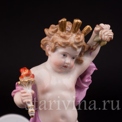 Фарфоровая статуэтка День Meissen, Германия, сер. 19 - нач. 20 вв.