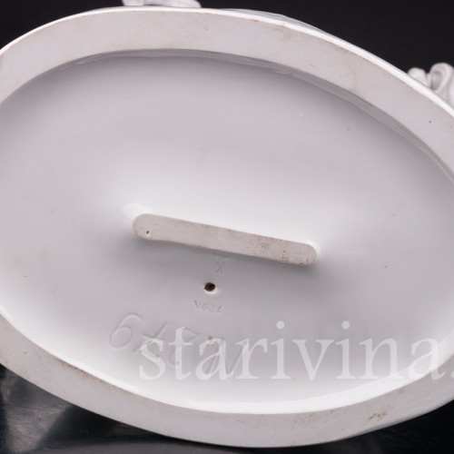 Кабинетная фарфоровая скульптура Укрощение коня, Meissen, Германия, 1965 г.