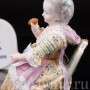 Фарфоровая статуэтка Девушка со шпулей, Meissen, Германия, сер. 19 - нач. 20 вв.