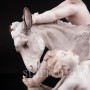 Фарфоровая композиция Дети с осликом, Дрезден, Германия, кон. 19 - нач. 20 вв.