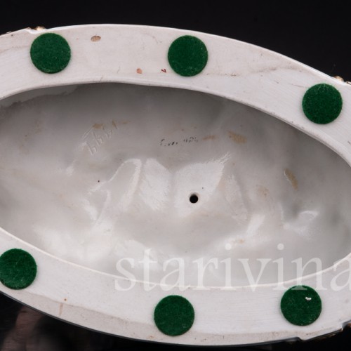 Фарфоровая композиция Дети с осликом, Дрезден, Германия, кон. 19 - нач. 20 вв.